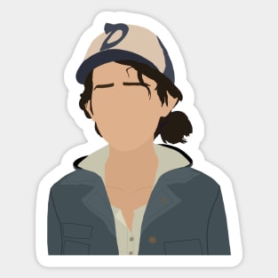 The Walking Dead The Final Season Clementine Sticker